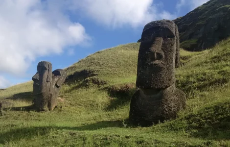 roche magmatique - ile de Pâques